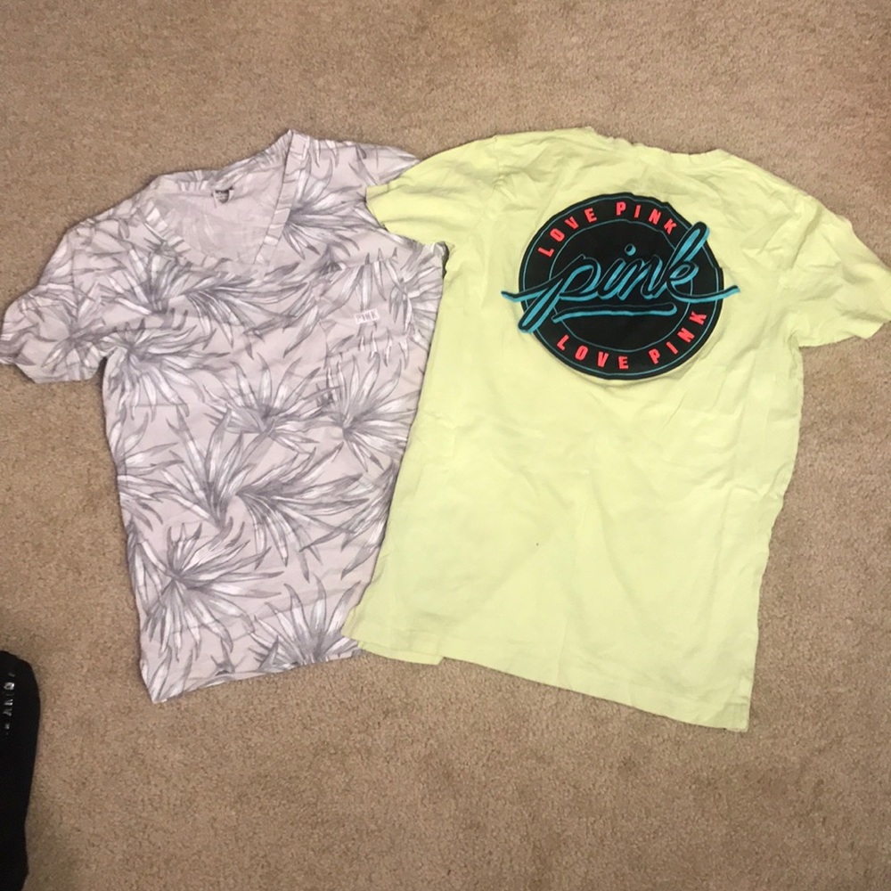 Victoria secret pink campus tee bundle size xs